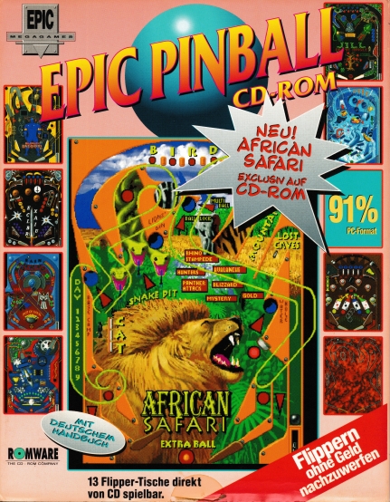 Epic Pinball CD